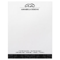 Classy Damask Letterhead by colourfuldesigns Classy Damask Letterhead