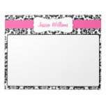 Classy Damask Memo Note Pads