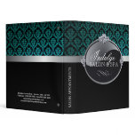Classy Damask Salon Appointment Binder