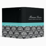 Classy Damask Salon Appointment Binder