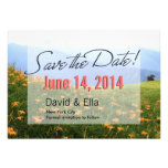 Classy Daylily flowers Save the Date Announcement