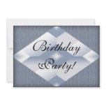 Classy Diamond Birthday Party Invitation