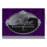 Classy Event Planner Thank You Card