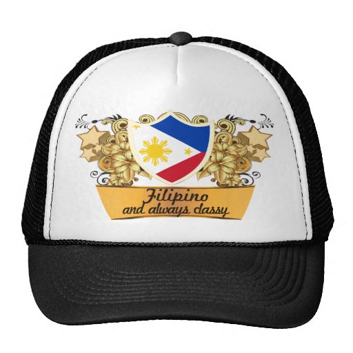 Classy Filipino Trucker Hat Zazzle