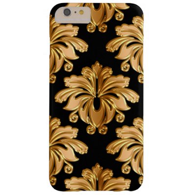 Classy Floral Damask Barely There iPhone 6 Plus Case
