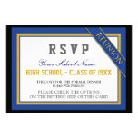 Classy Formal Class Reunion RSVP Custom Invites