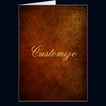Classy Genuine Leather Designer cards
