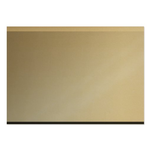 Classy Gold Name Plate Business Cards (back side)