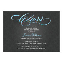 Classy Graduation Party Personalized Invites