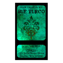 Classy Green Upscale Modern Business Cards business cards