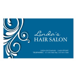 CLASSY HAIR SALON BUSINESS CARD profilecard