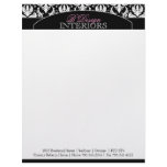 Classy Interior Designer Letterhead
