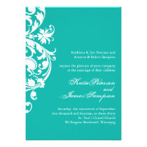Classy Jade Wedding Invitations invitations