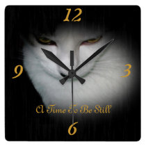 Classy Kitty Wall Clock ! wall clocks