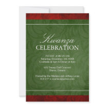 Classy Kwanzaa Invitation
