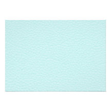 Classy Light Turquoise Printed Pattern. Invite