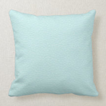 Classy Light Turquoise Printed Pattern. Pillows