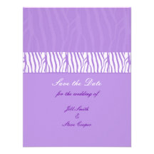 Classy Mauve Save the Date Invitations