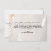 Classy Modern Gold Foil Monogram Name Business Thank You Card Zazzle