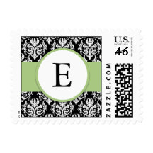 Classy Monogram Wedding Stamp