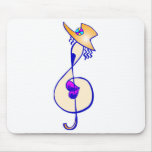 Classy Ms Music Note Mousepad
