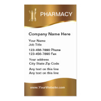 Classy Pharmacy Business Cards