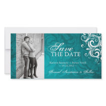 Classy Photo Save The Date Invitation Photo Card Template