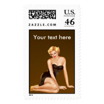 Classy Pinup style Postage Stamp Collection by monicastamp Classy Pinup style Postage Stamp Collection