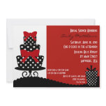 Classy Red &amp; Black Invitation