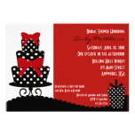 Classy Red & Black Invitation