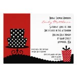 Classy Red & Black Invitation