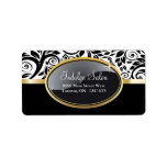 Classy Salon and Spa Address Labels