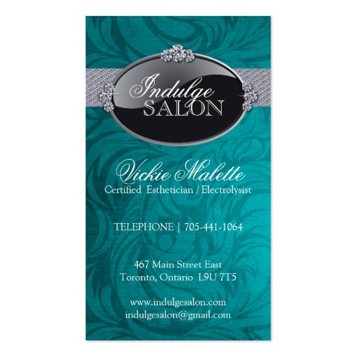 Classy Salon and Spa Business Cards