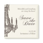 Classy Save the Date Magnet