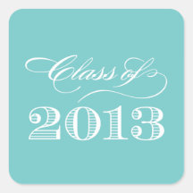 Classy Script Chalkboard Sticker