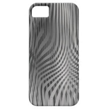Classy shaded B & W abstract design. iPhone 5 Case