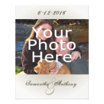 Classy Simple Photo Wedding Invitations