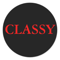 CLASSY stickers by ChapterOne CLASSY stickers