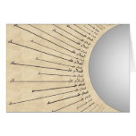 Classy Sun Rays Salaam Card