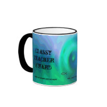 Classy Teacher Award/This Teacher has Class mug by SherryHolderHunt Classy Teacher Award/This Teacher has Class mug