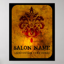 Classy Upscale Modern Business Poster posters
