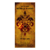 Classy Upscale Modern Business Price Card Rack Card Design