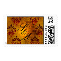 Classy Upscale Modern Monogram Postage. postage