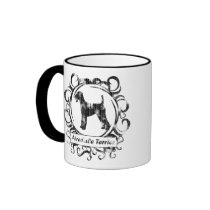 Classy Weathered Airedale Terrier mugs