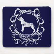 Classy Weathered American Pit Bull Terrier Mousepad