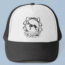 Classy Weathered Australian Cattle Dog hats by MenagerieMayhem Classy Weathered Australian Cattle Dog hats