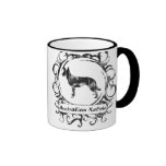 Classy Weathered Australian Kelpie Mugs