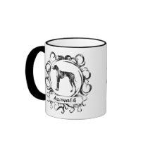 Classy Weathered Azawakh mugs