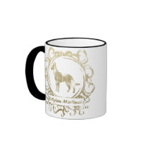 Classy Weathered Belgian Malinois mugs by MenagerieMayhem Classy Weathered Belgian Malinois mugs