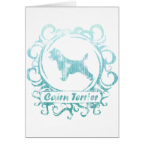 Classy Weathered Cairn Terrier cards